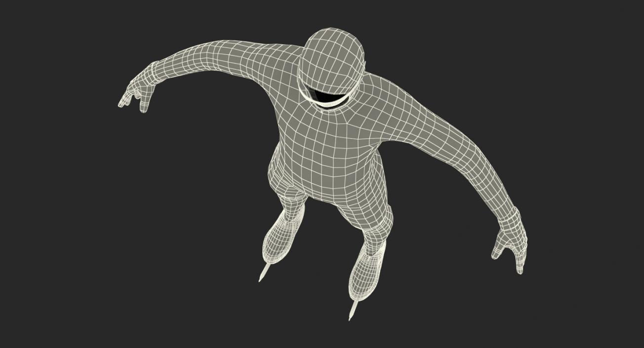 Speed Skater Suit 2 3D model