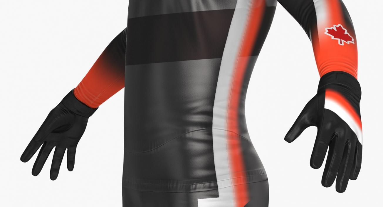 Speed Skater Suit 2 3D model