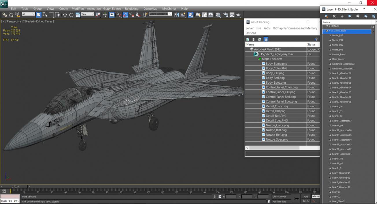 F-15 Silent Eagle 3D