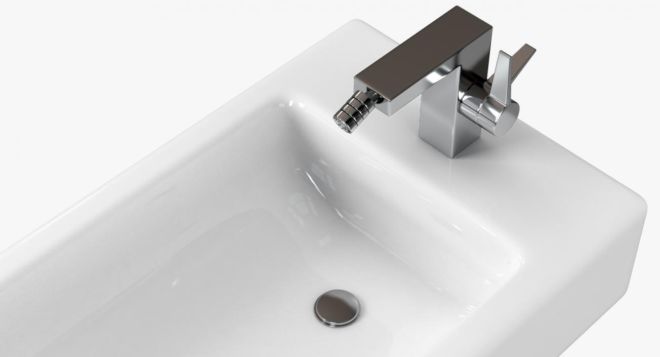 3D Modern Bathroom Bidet