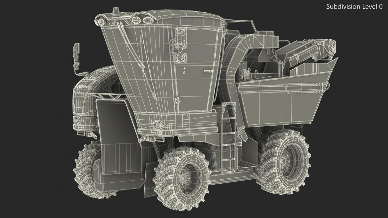 3D model Olive Harvester