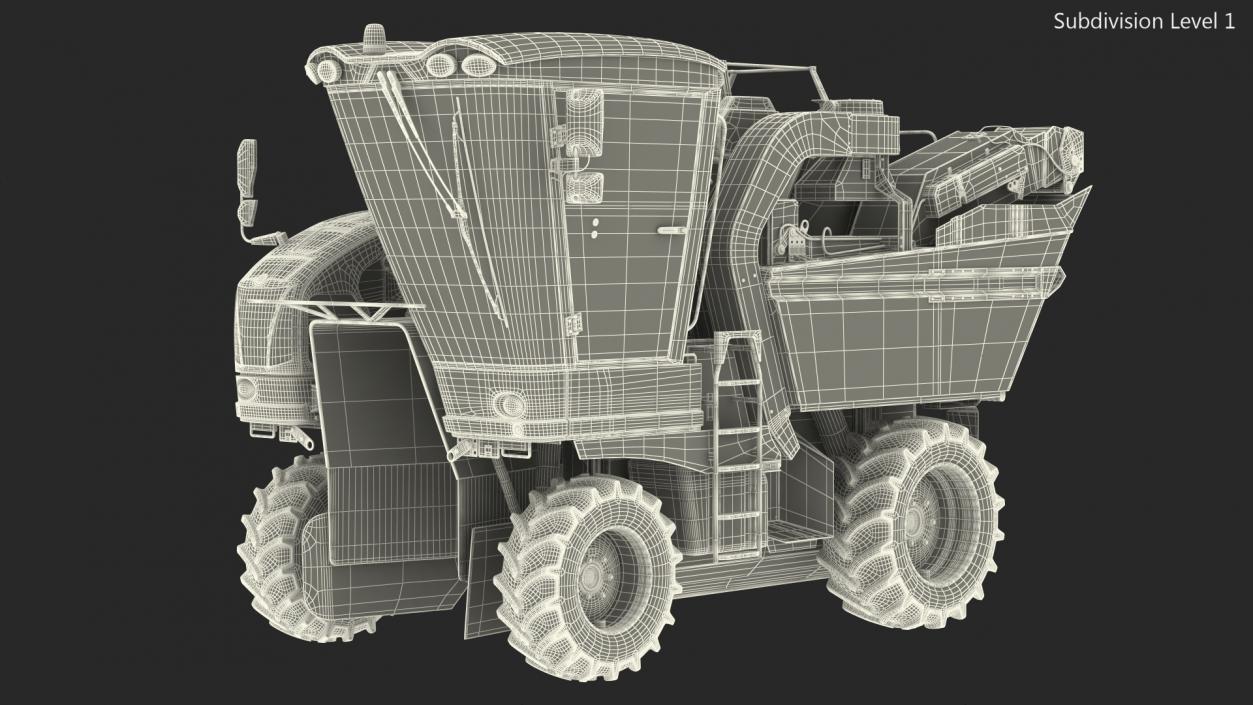 3D model Olive Harvester