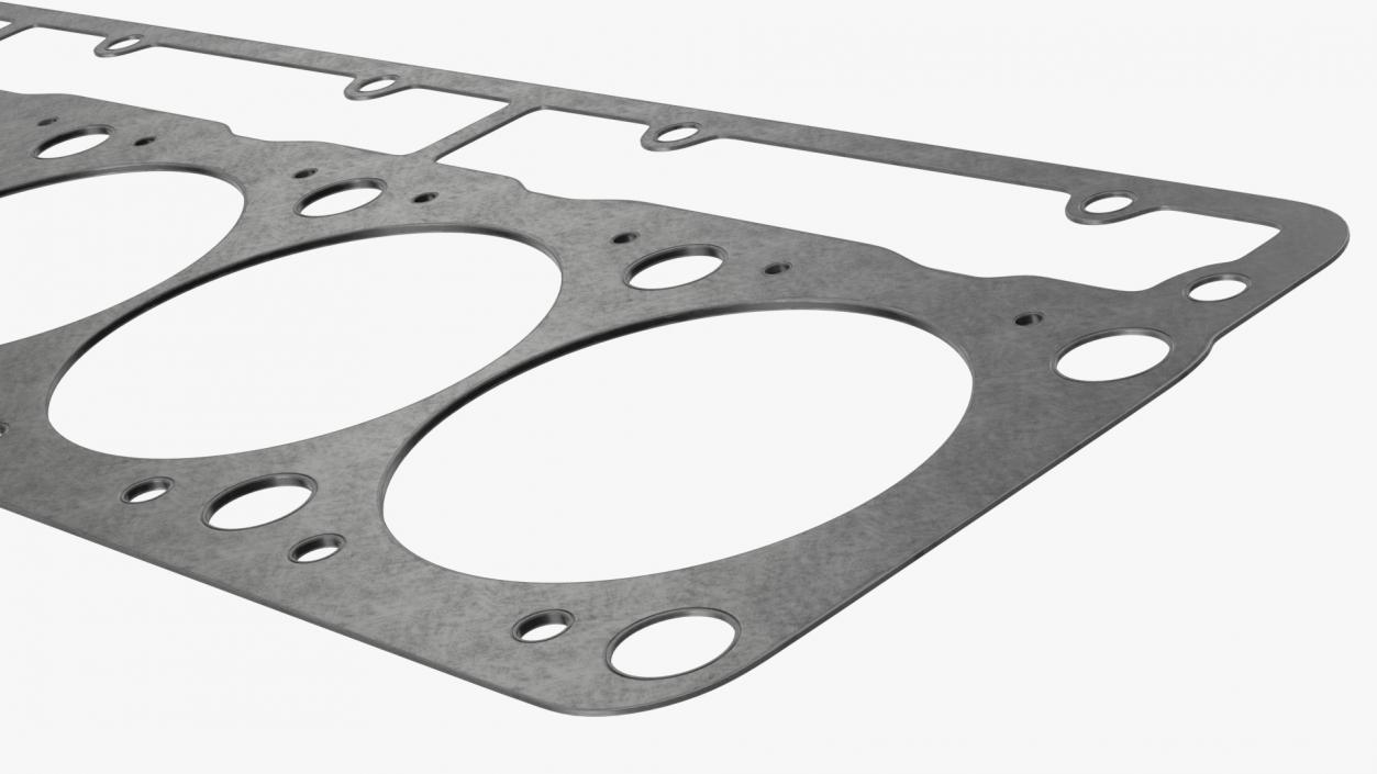 3D Head Gasket 6 Cylinder 325D Steel model