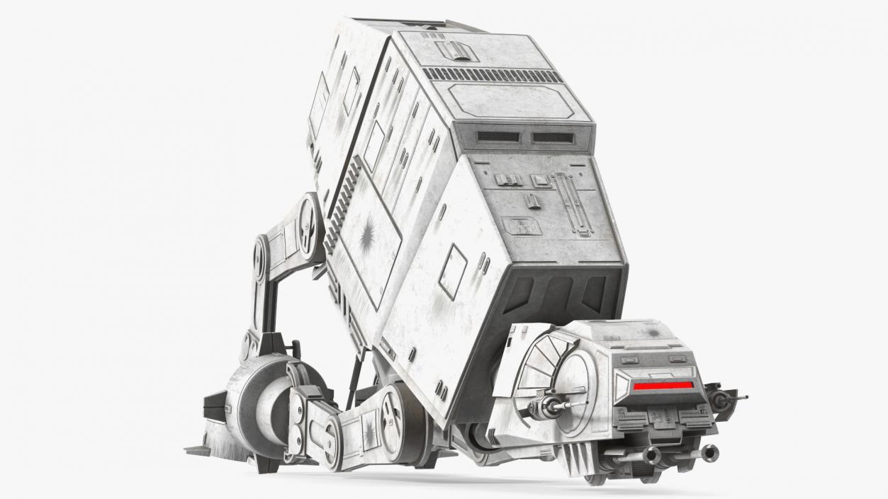 Grunge Broken AT-AT Star Wars 3D model