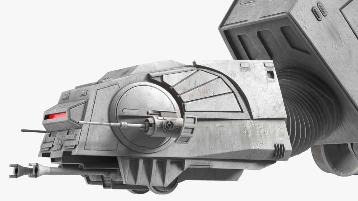 Grunge Broken AT-AT Star Wars 3D model