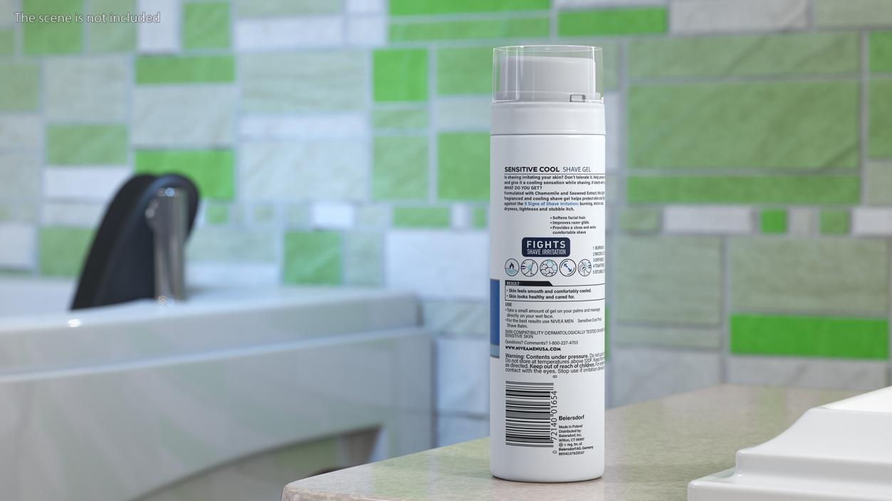 Shaving Cream Nivea 3D model