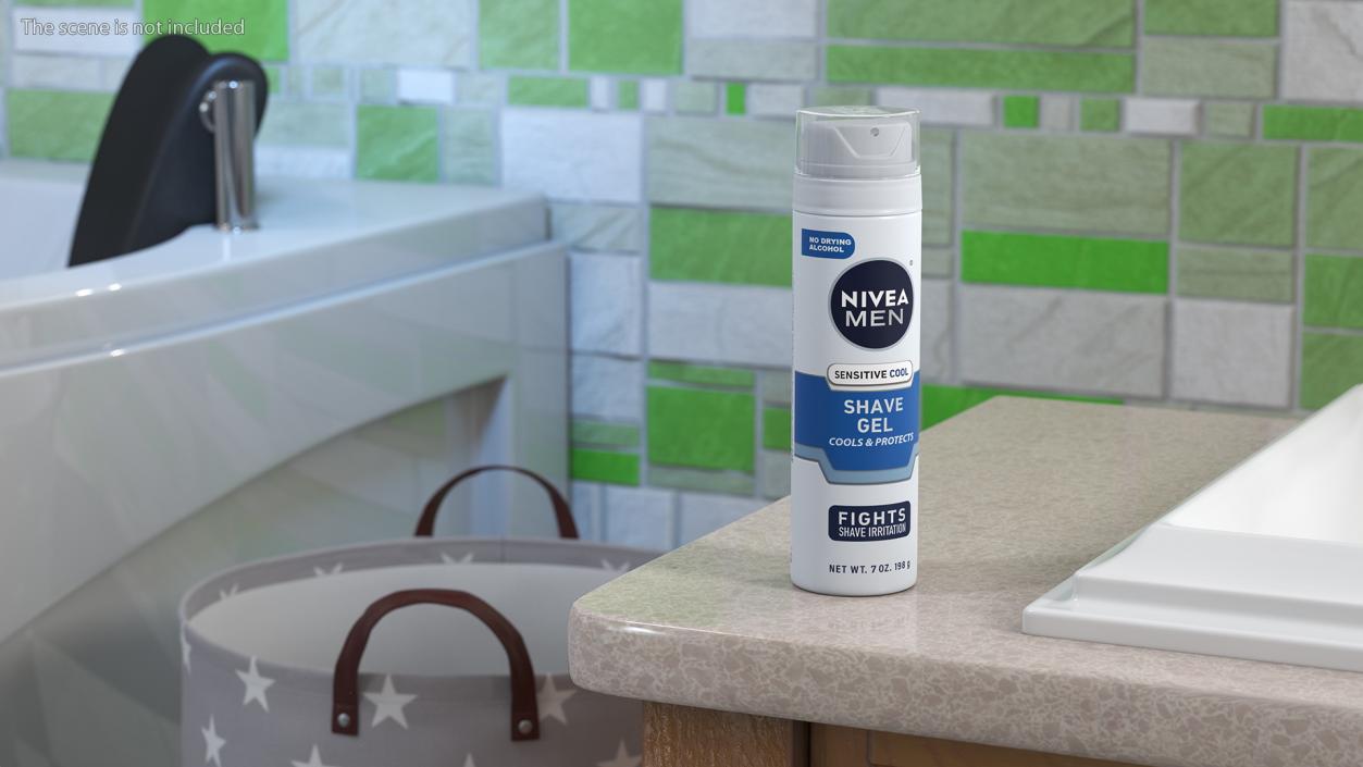 Shaving Cream Nivea 3D model