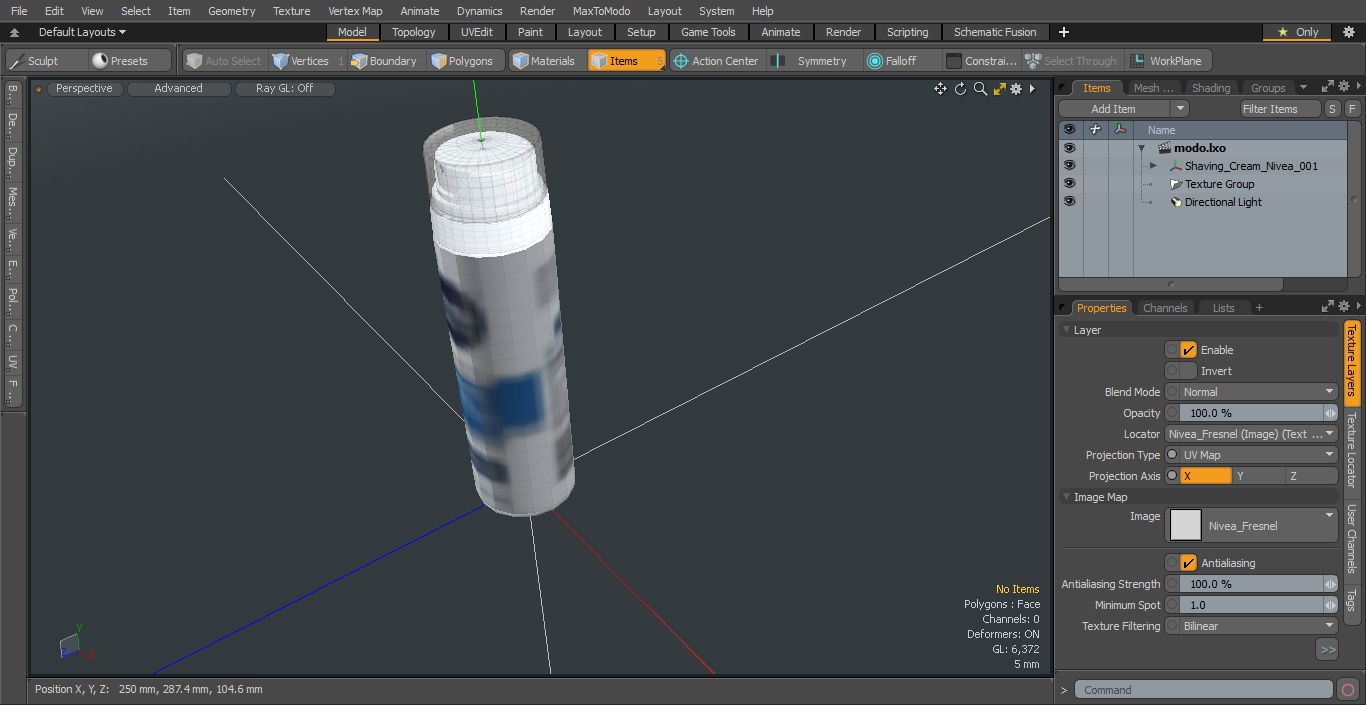 Shaving Cream Nivea 3D model