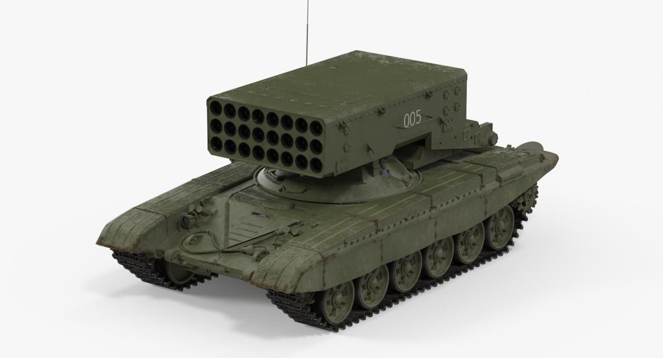 3D Rigged Russian Military Vehicles Collection model