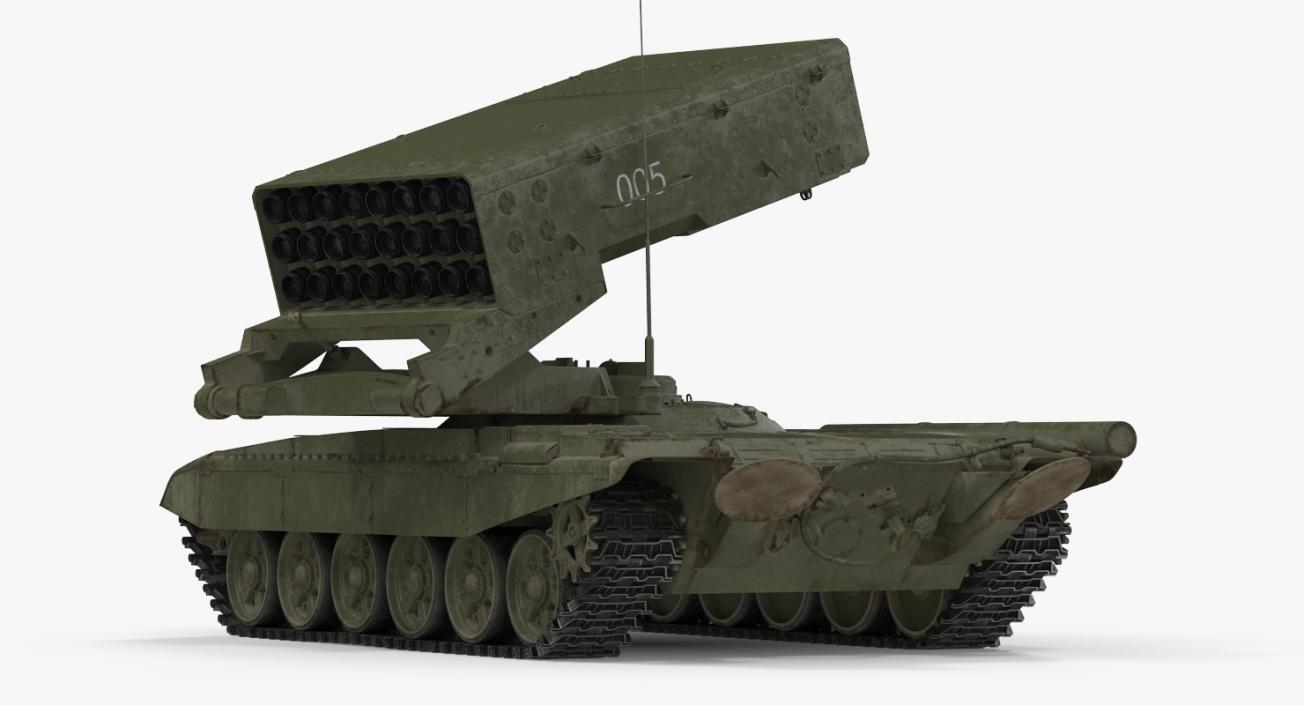 3D Rigged Russian Military Vehicles Collection model