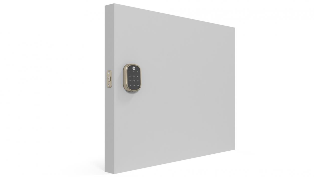 3D Yale Assure Lock SL with iM1 model