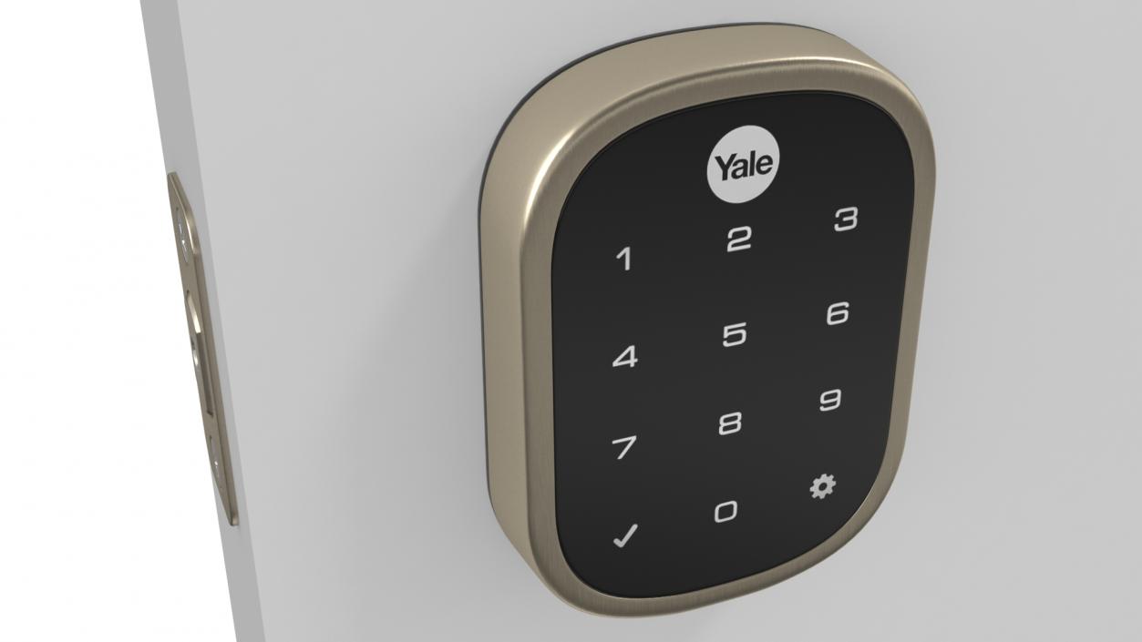 3D Yale Assure Lock SL with iM1 model