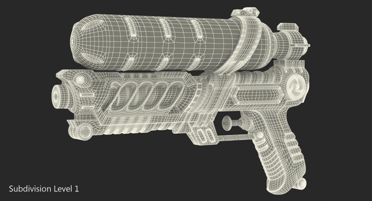 Water Gun 3D model