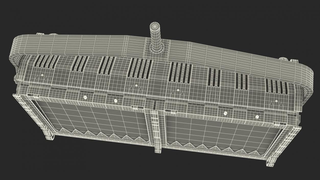 3D Double Flood Light model