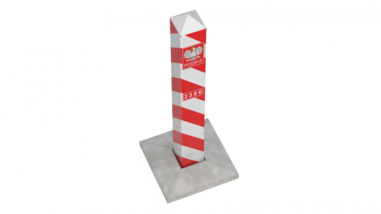 3D model Border Posts Collection 2