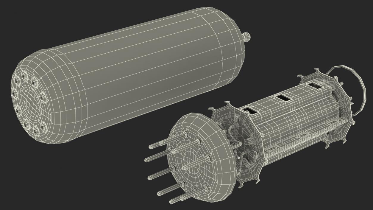 3D Vacuum Tube EL84 6BQ5