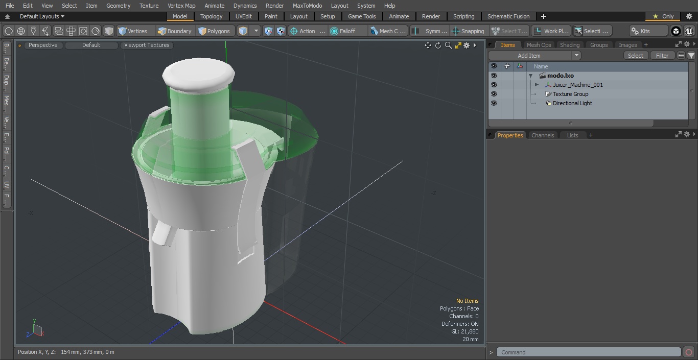 Juicer Machine 3D model