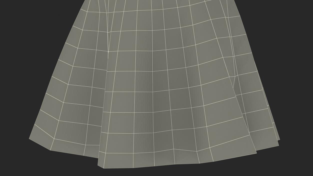 3D School Outfit model