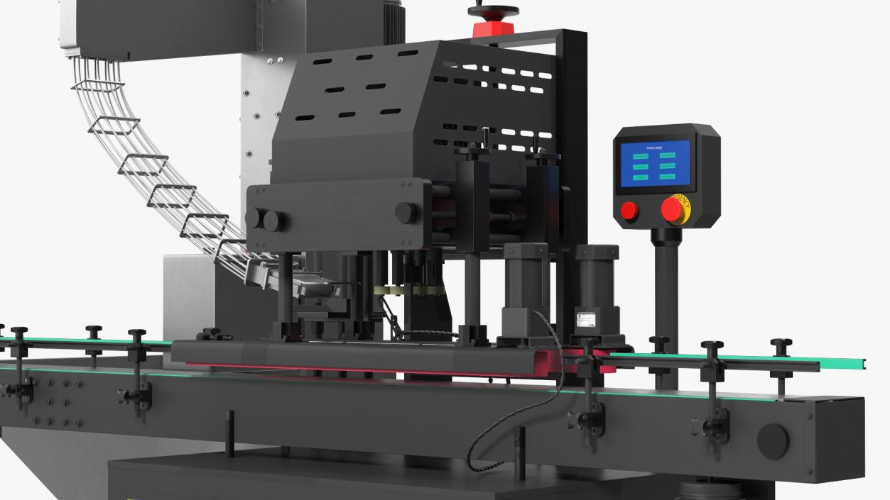 3D model Capping Machine