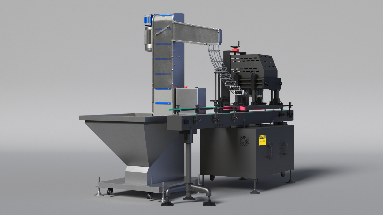 3D model Capping Machine