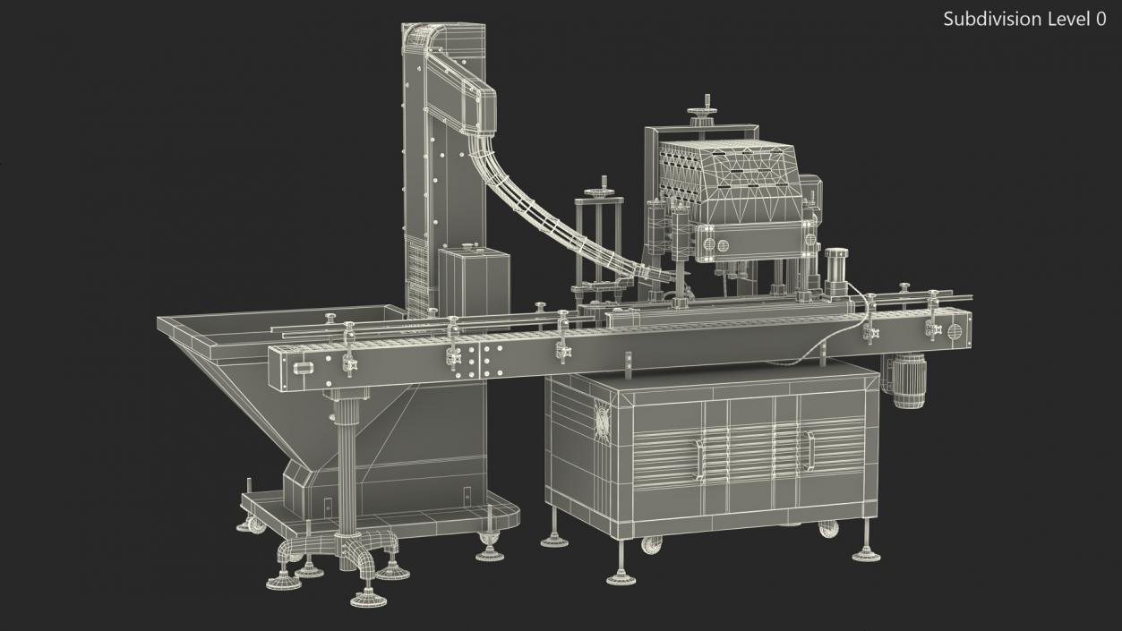 3D model Capping Machine