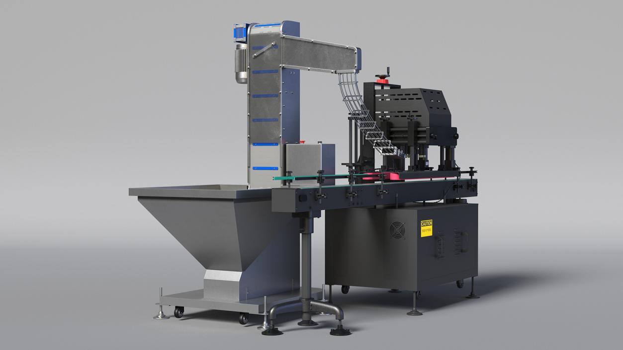 3D model Capping Machine