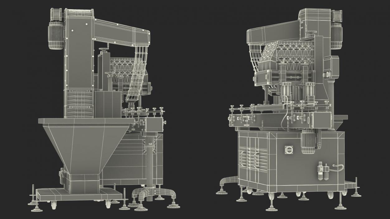 3D model Capping Machine