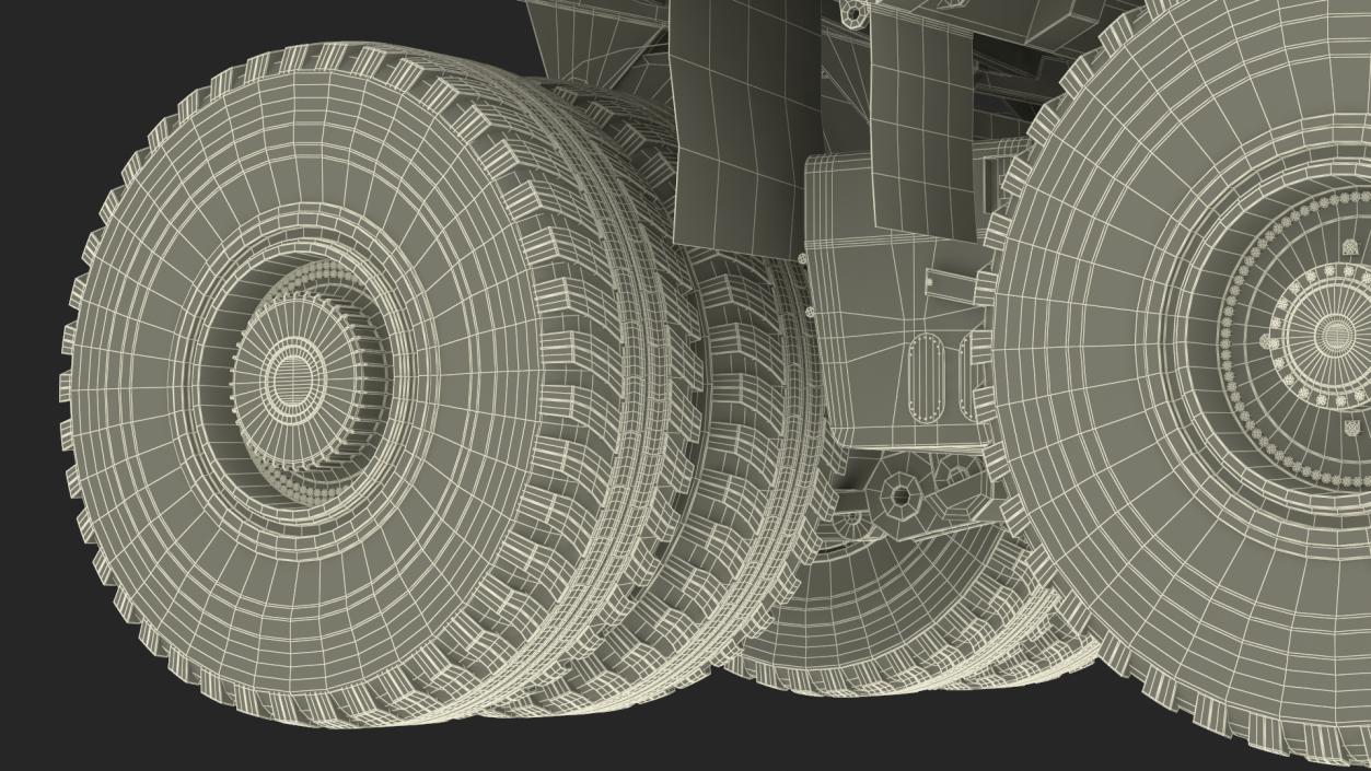 3D Mining Truck Liebherr T 282C model