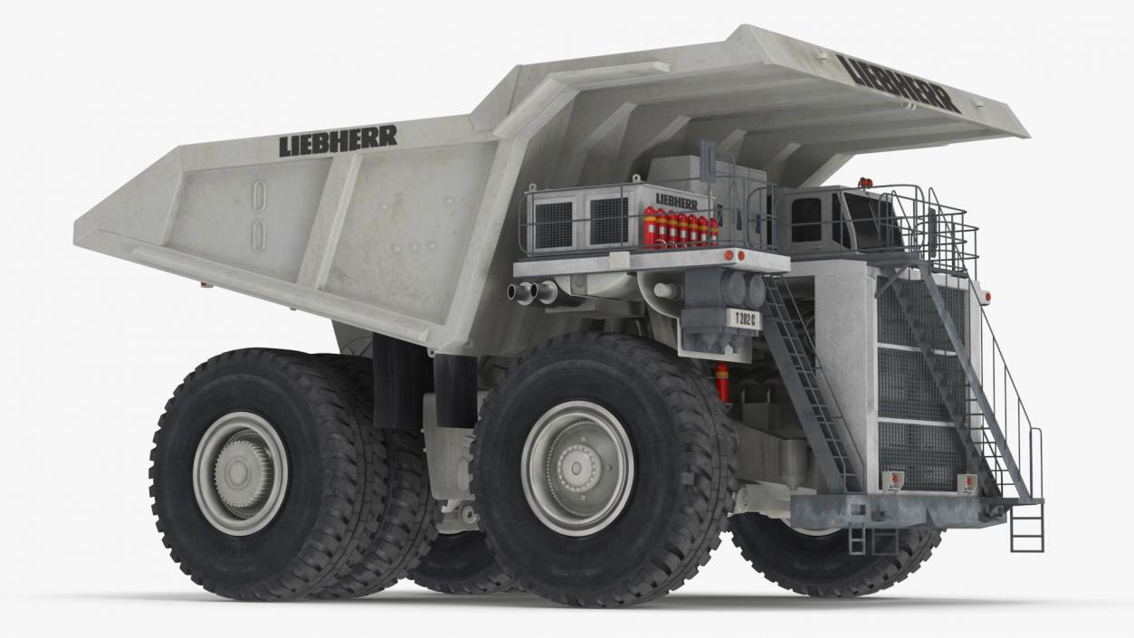 3D Mining Truck Liebherr T 282C model