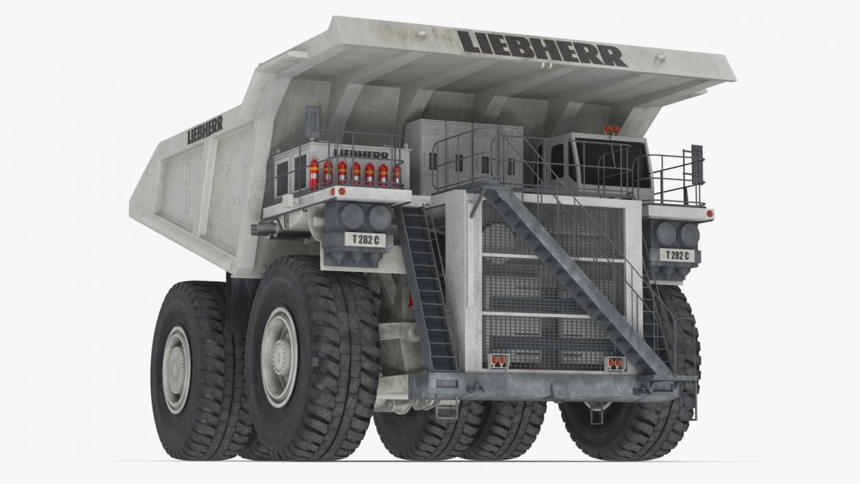 3D Mining Truck Liebherr T 282C model