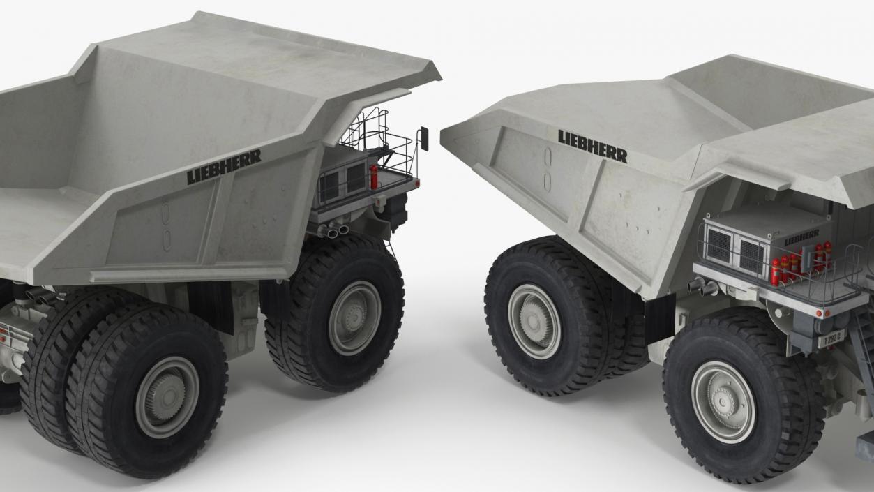 3D Mining Truck Liebherr T 282C model