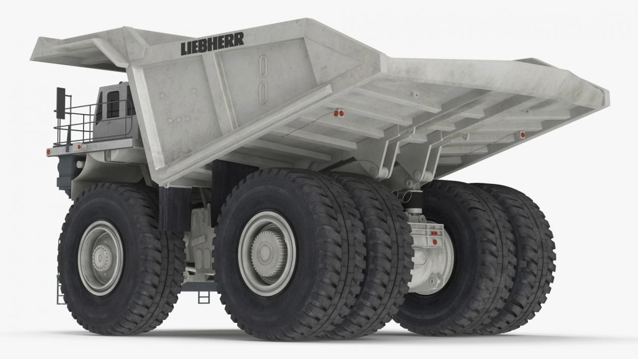 3D Mining Truck Liebherr T 282C model