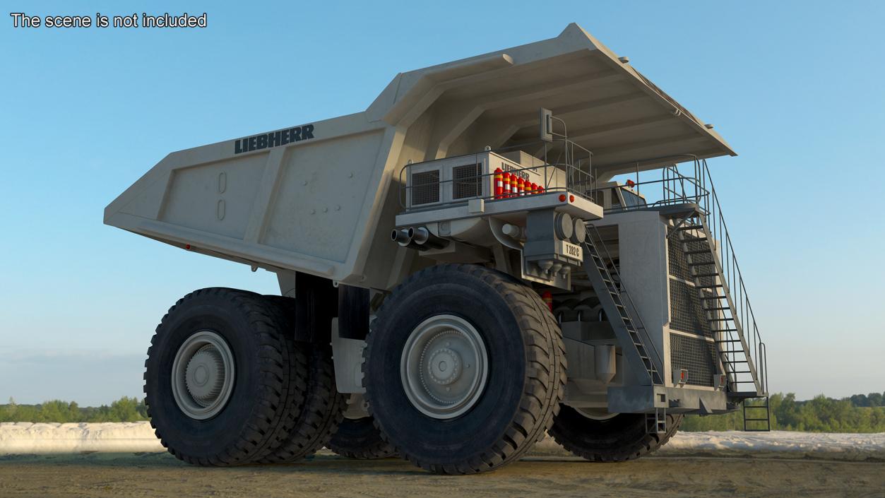 3D Mining Truck Liebherr T 282C model