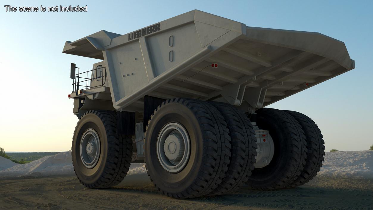 3D Mining Truck Liebherr T 282C model