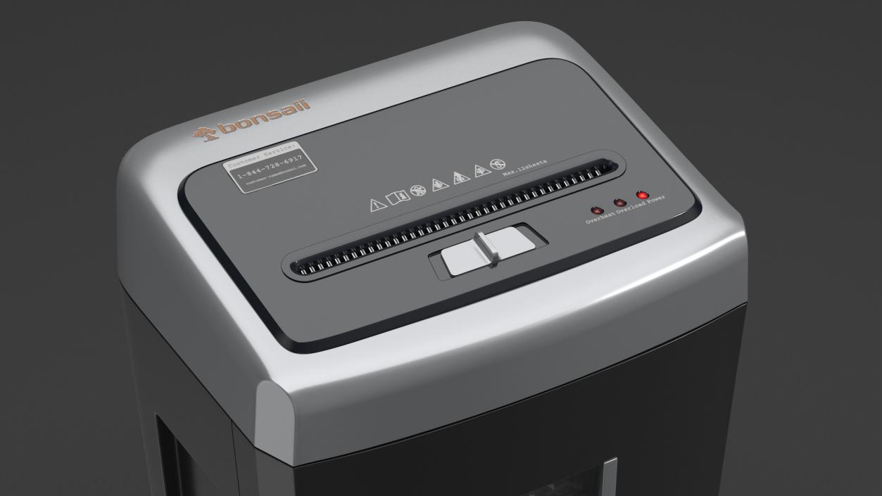 Bonsaii Office Paper Shredder 3D model