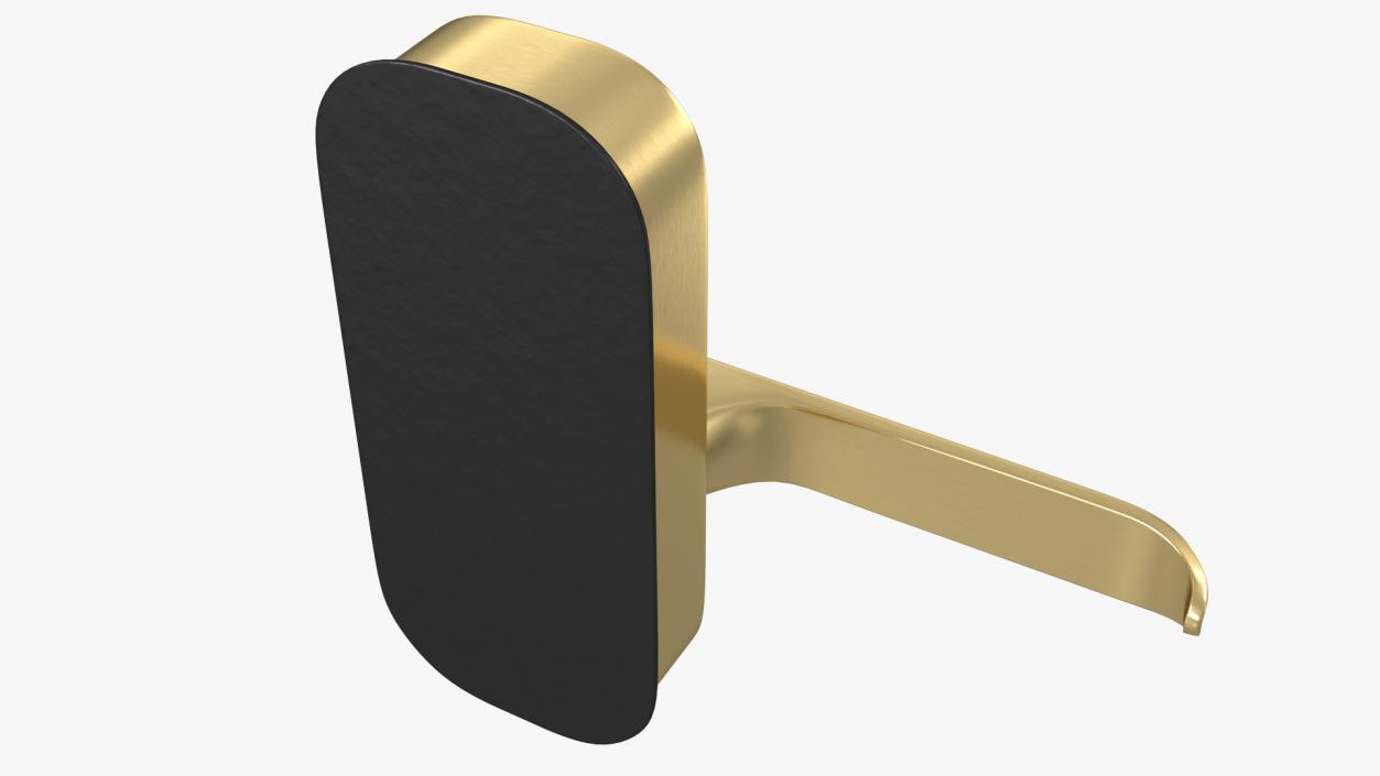 3D model Gold Internal Door Handle