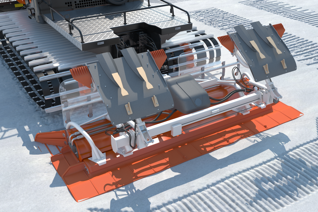 3D model Snow Groomer Generic