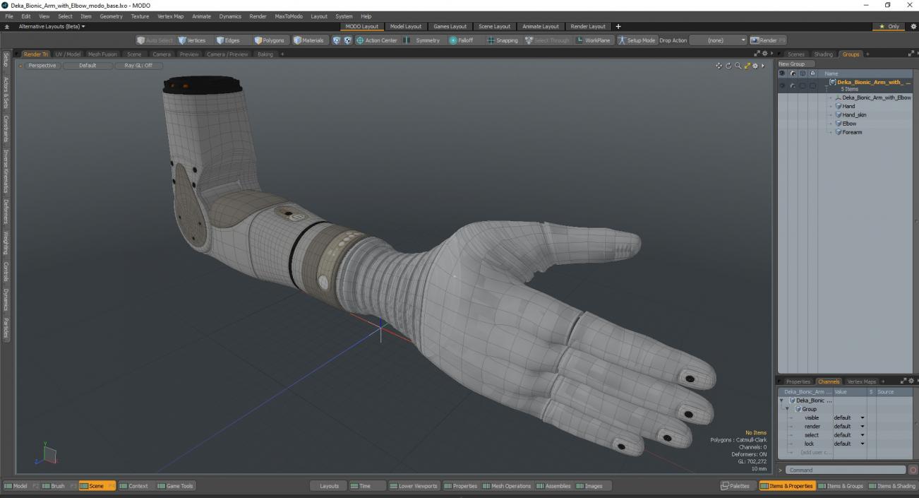 3D Deka Bionic Arm with Elbow