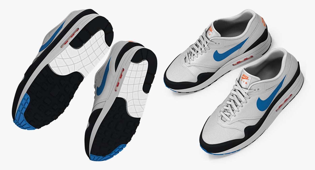 Nike Sneakers Collection 3D model