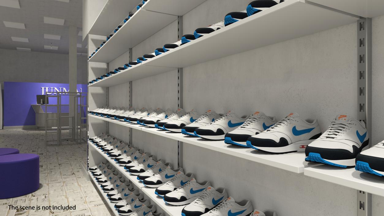 Nike Sneakers Collection 3D model