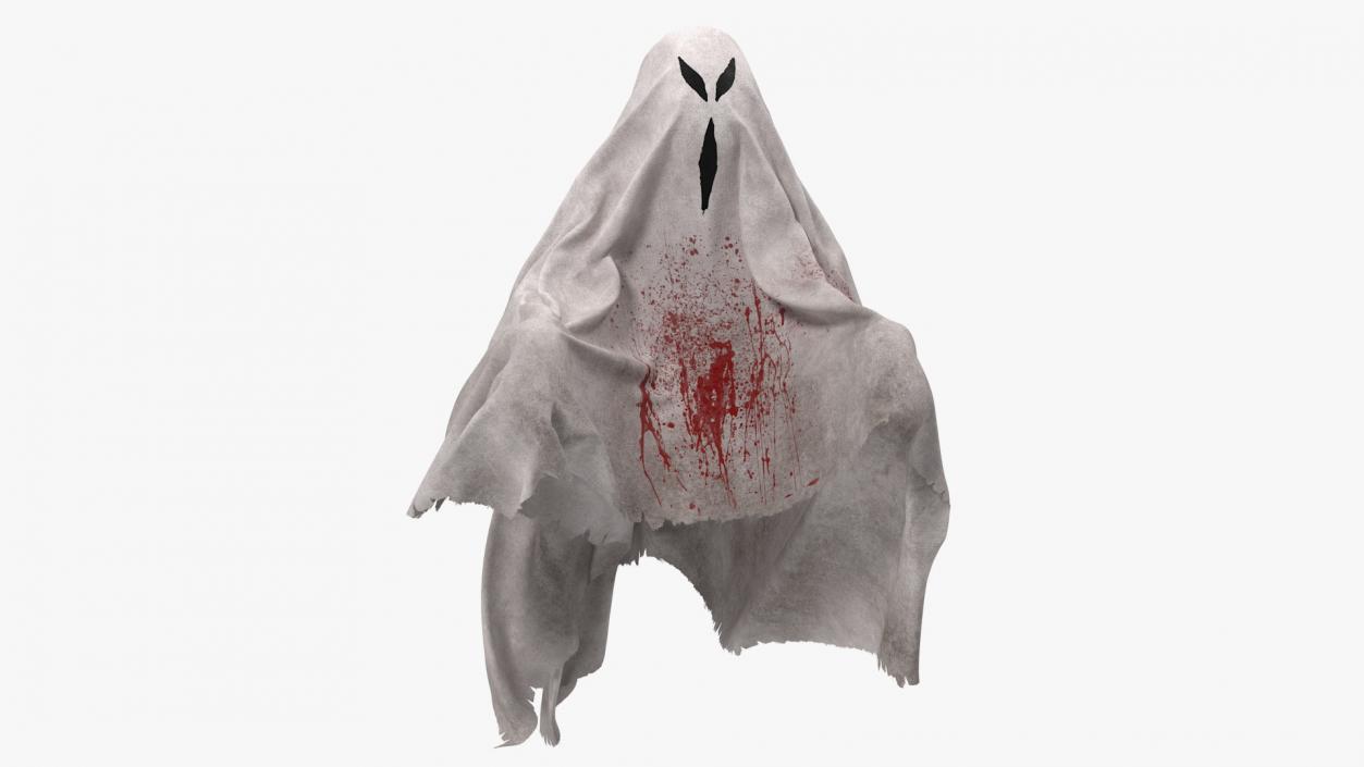 3D Evil Ghost Bedsheet Flying