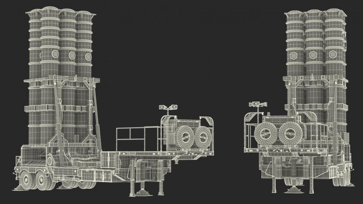 3D Israels Arrow-3 Missile Defense System model