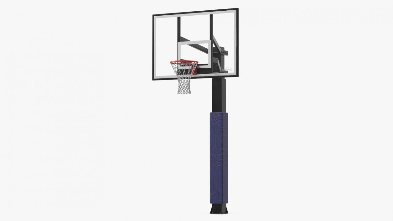 3D model Ground Outdoor Basketball Hoop