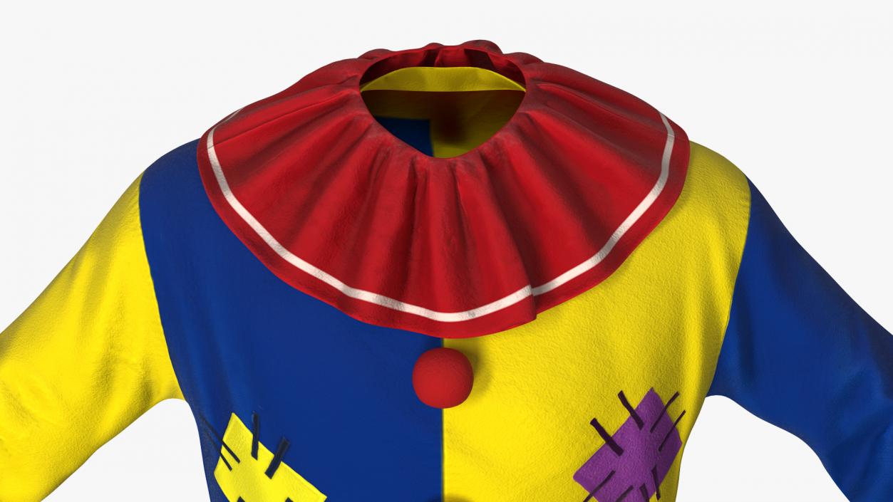 3D model Boys Clown Suit