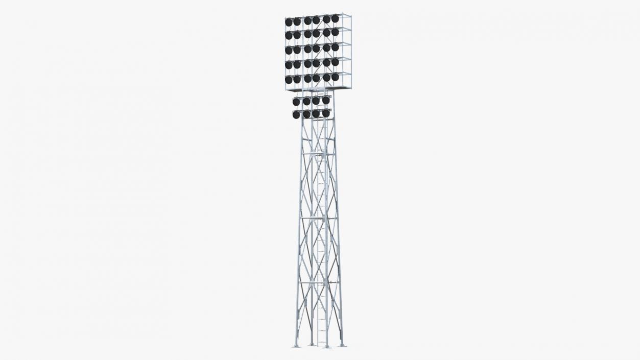 3D model Spotlights Lighting Tower