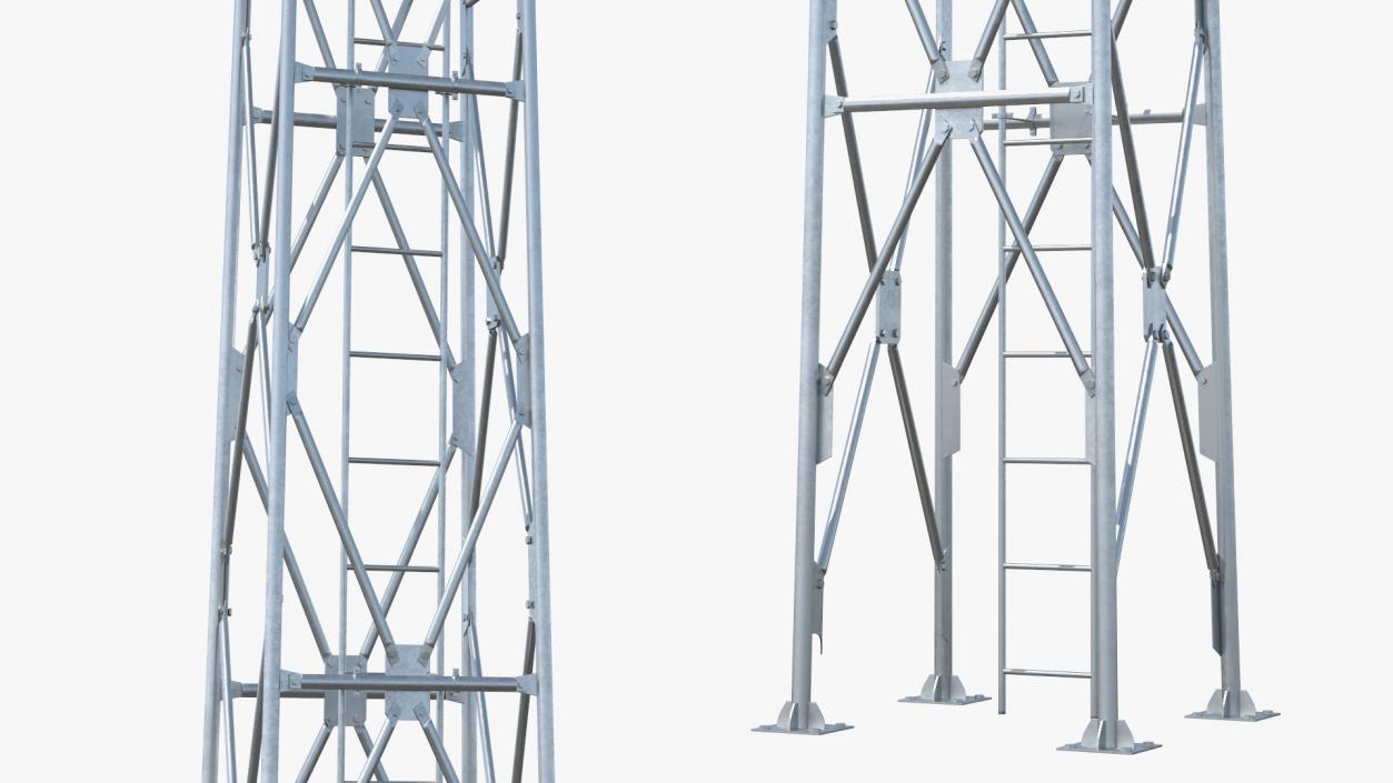 3D model Spotlights Lighting Tower