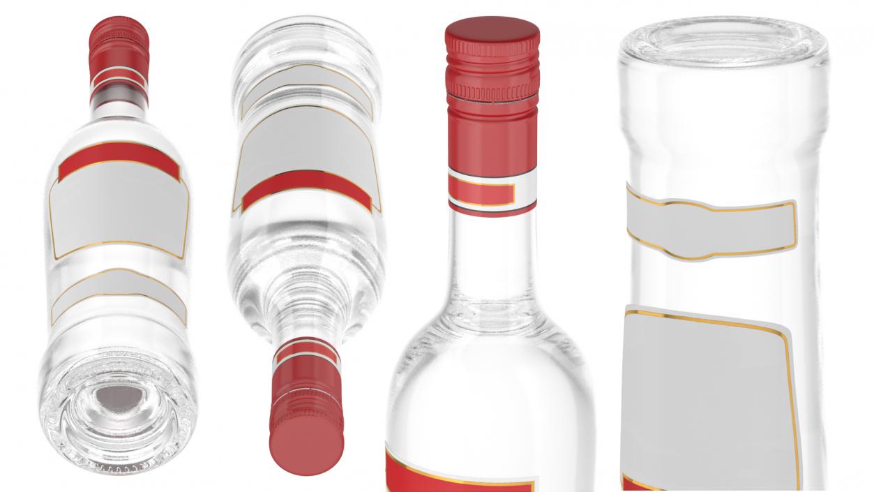 3D model Liqueur 750ml Bottle