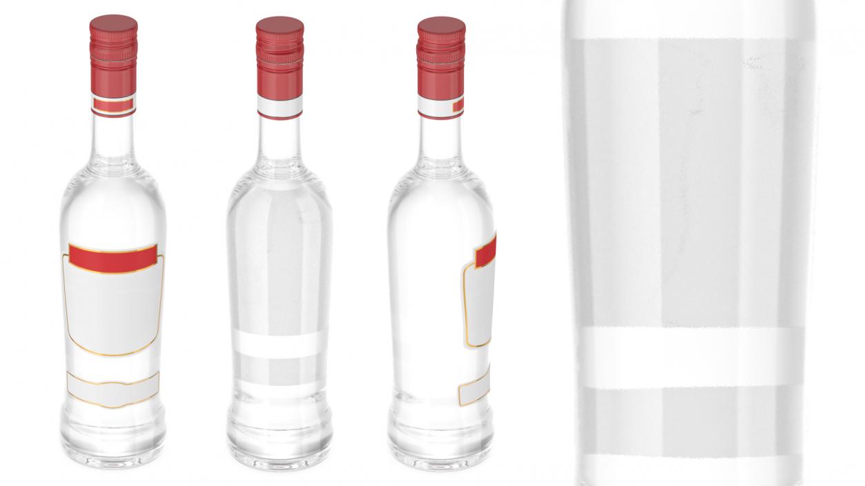 3D model Liqueur 750ml Bottle