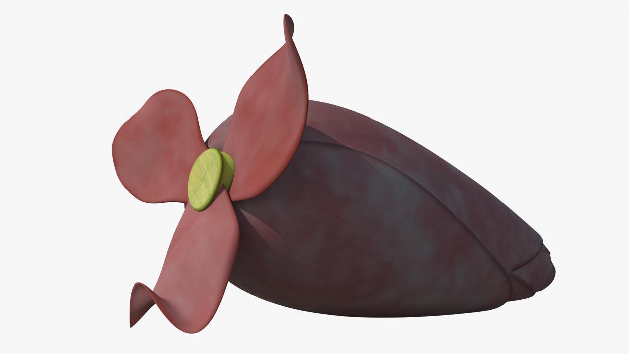 3D Banana Blossom Flower