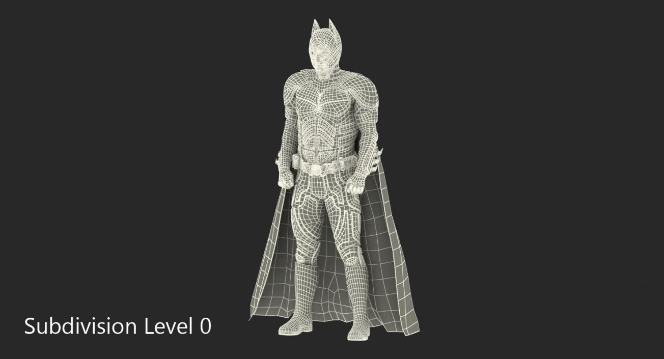 3D model Batman Standing Pose